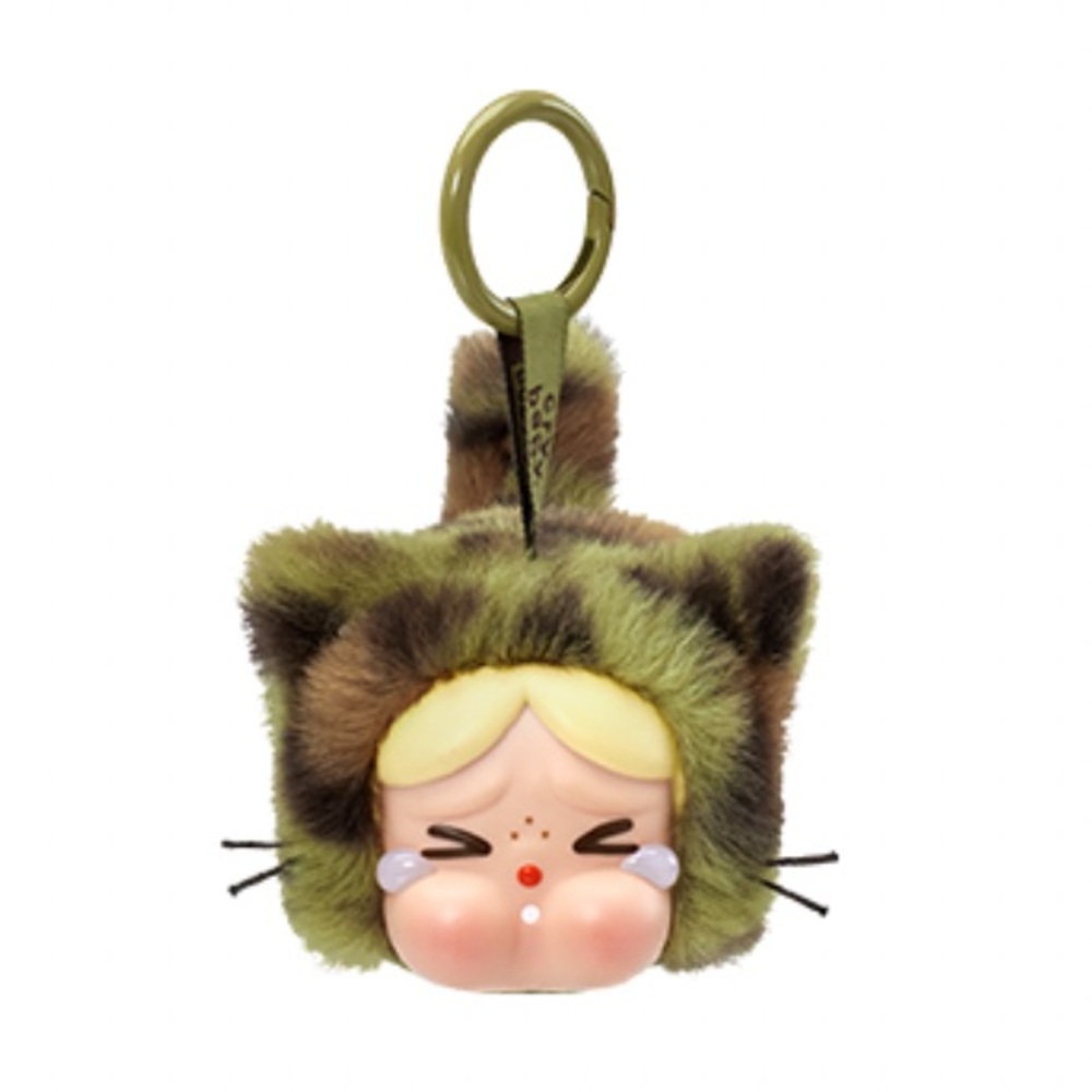 Pop Mart CRYBABY Wild but Cutie Series-Vinyl Plush Pendant Blind Box-Camo Cutie - Picture 2 of 5